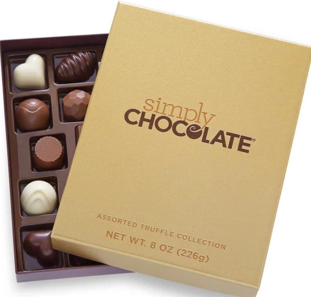 Picture of A box of Delicious chocolates