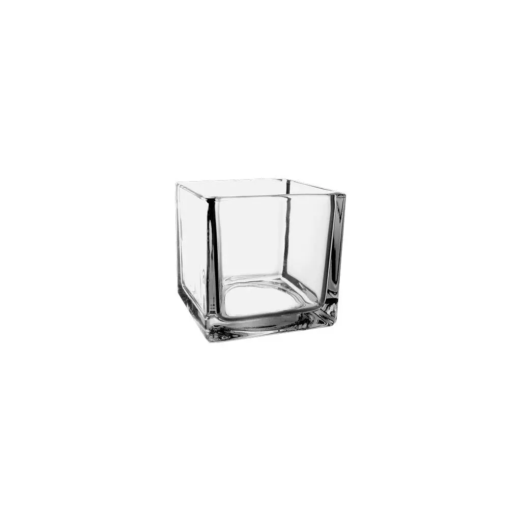 A glass cube