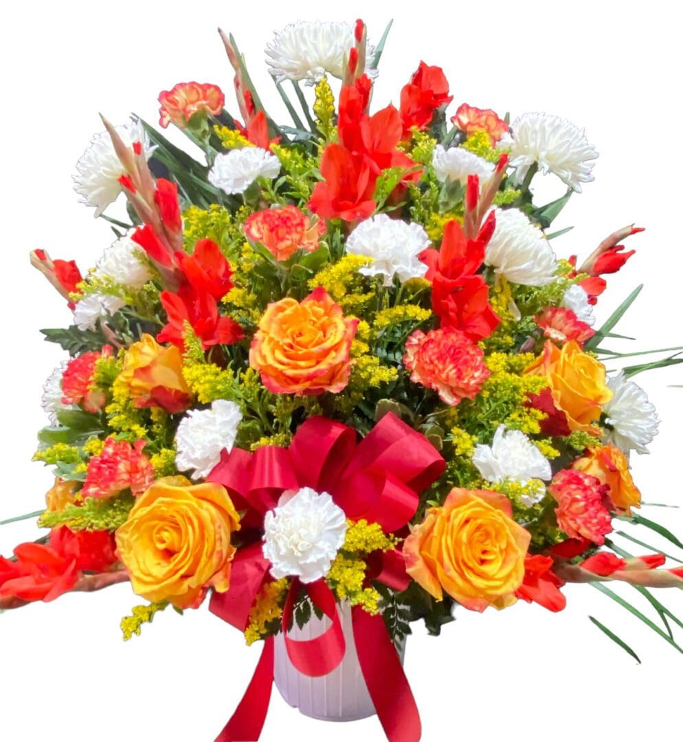 Picture of Bright Sympathy Funeral Basket