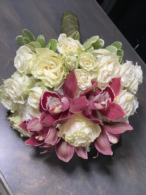 Cymbidium Bridal Bouquet - Image 2