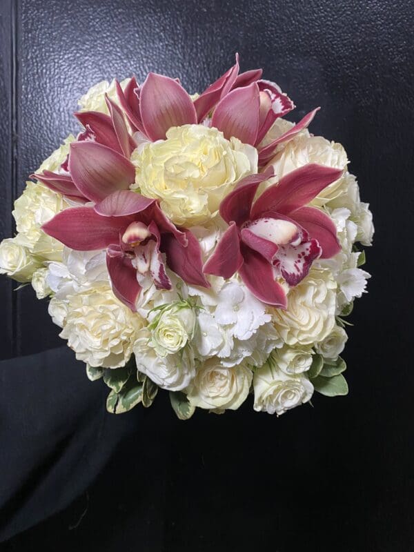 Cymbidium Bridal Bouquet - Image 3