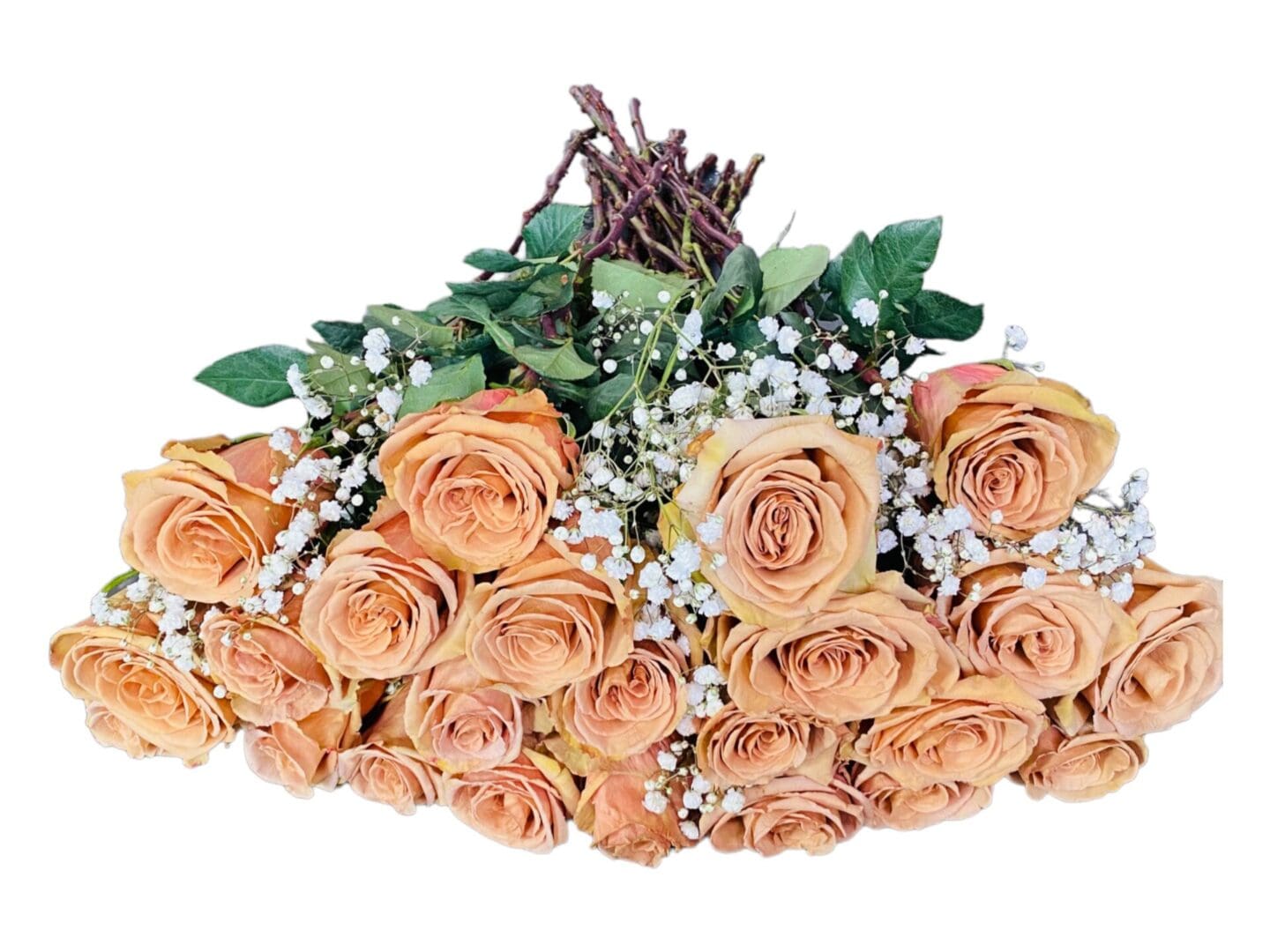 Twelve Gold Roses Bouquet Flower collection
