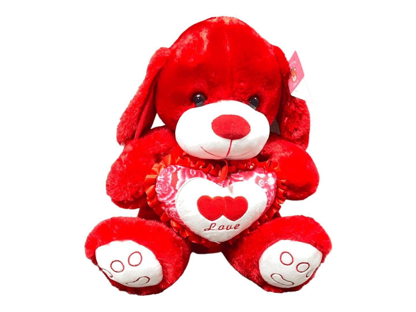 Gt7982 red puppy 16 on a white background