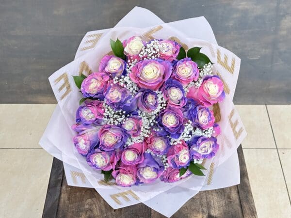 24 PAYASITOS ROSES BOUQUET WRAPPED